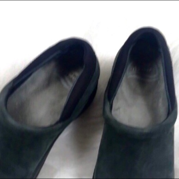 Dansko Winona Suede Leather Professional Clog in Moss Green Size  38 (7.5/8) - Picture 4 of 7